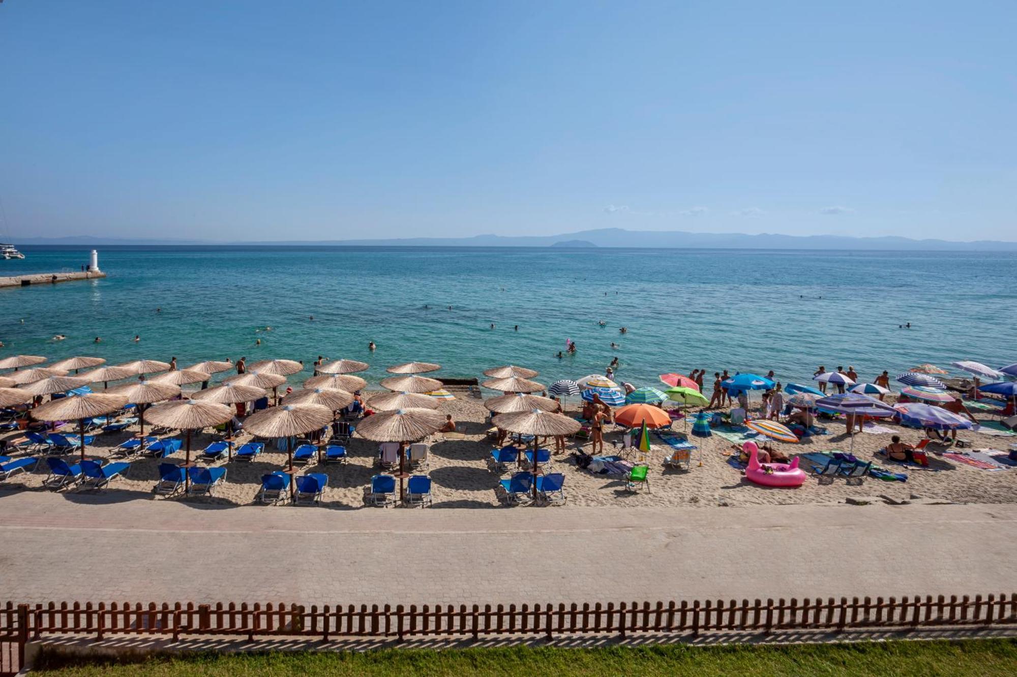 Nautilus Sea View Suite 6 Pefkochori Exterior photo